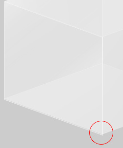 纯CSS3透明水晶盒